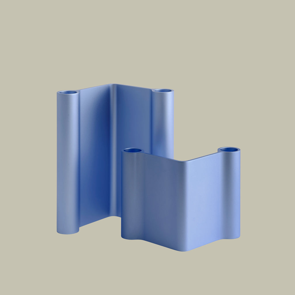 Pair Candleholder / H 11 cm