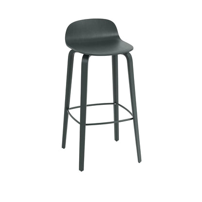 Visu Bar Stool / Wood Base - 75 cm