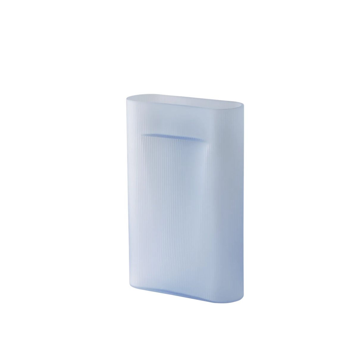 Muuto Ridge Vase Frosted Glass