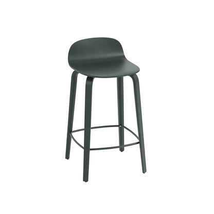 Visu Counter Stool / Wood Base - 65 cm