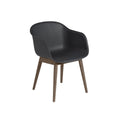 Fiber Armchair / Wood Base