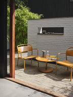Linear Steel Coffee Table / Ø 70 h: 40 CM