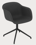 Muuto Fiber Armchair Upholstered Swivel Base