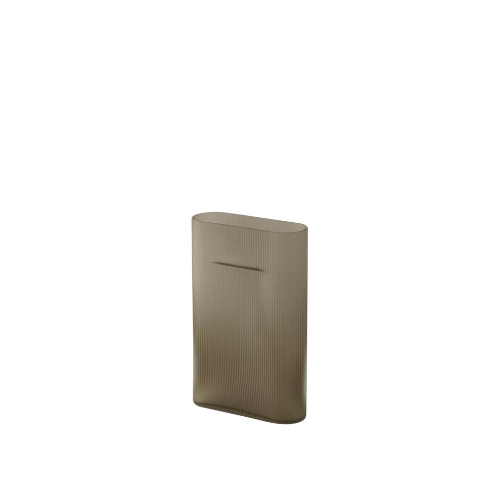 Muuto Ridge Vase Frosted Glass