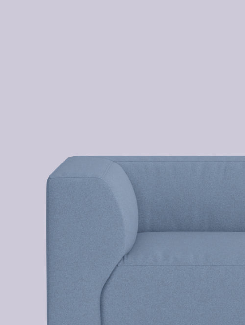 Connect Soft Modular Sofa / 3-Seater - Configuration 1 - Clay 12