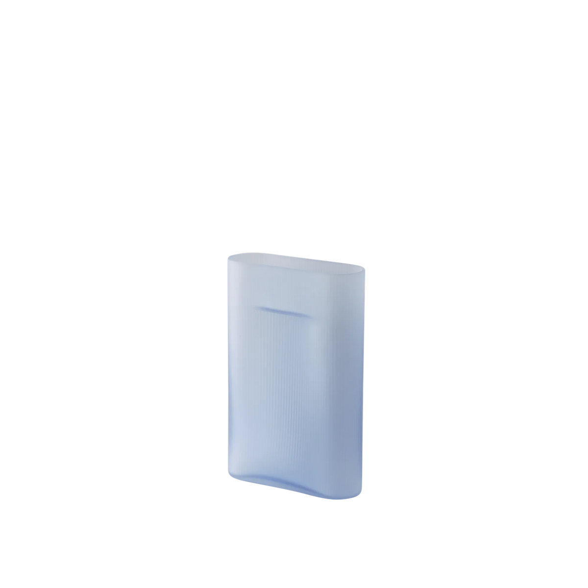 Muuto Ridge Vase Frosted Glass