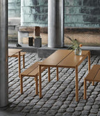 Linear Steel Table / 140 X 75 CM