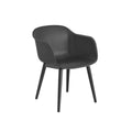 Muuto Fiber Armchair Wood Base