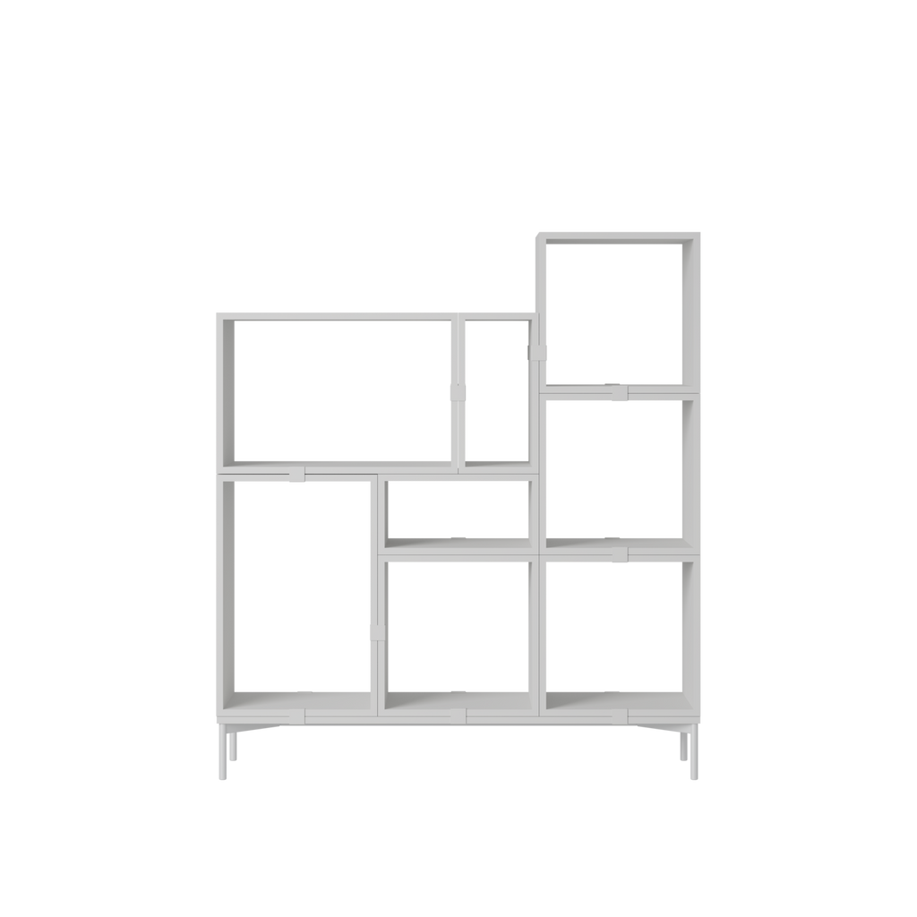 Stacked Storage System / Bookcase - Configuration 5
