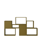 Stacked Storage System / Bookcase - Configuration 6