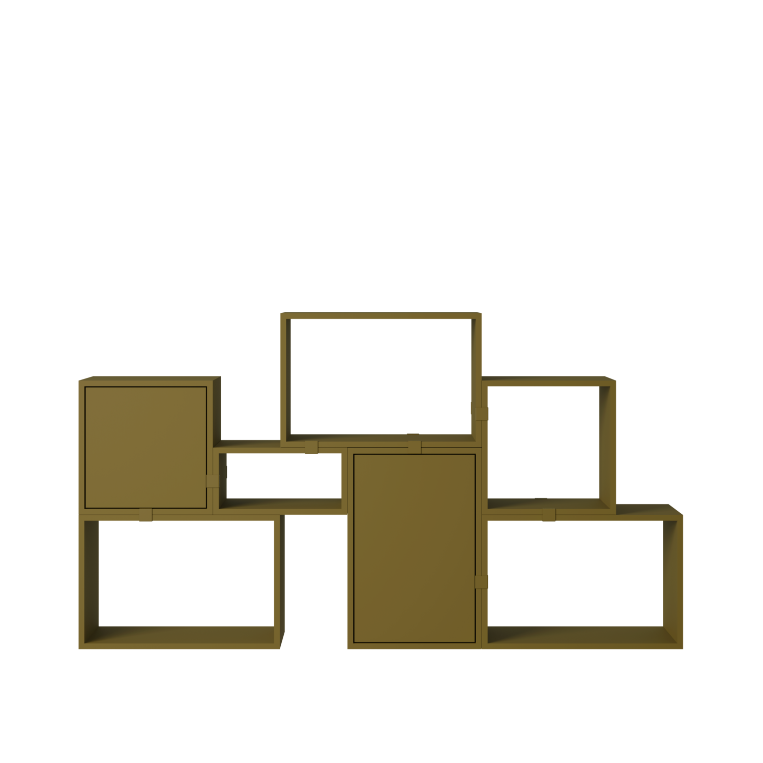 Stacked Storage System / Bookcase - Configuration 6