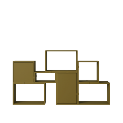 Stacked Storage System / Bookcase - Configuration 6
