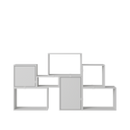 Stacked Storage System / Bookcase - Configuration 6