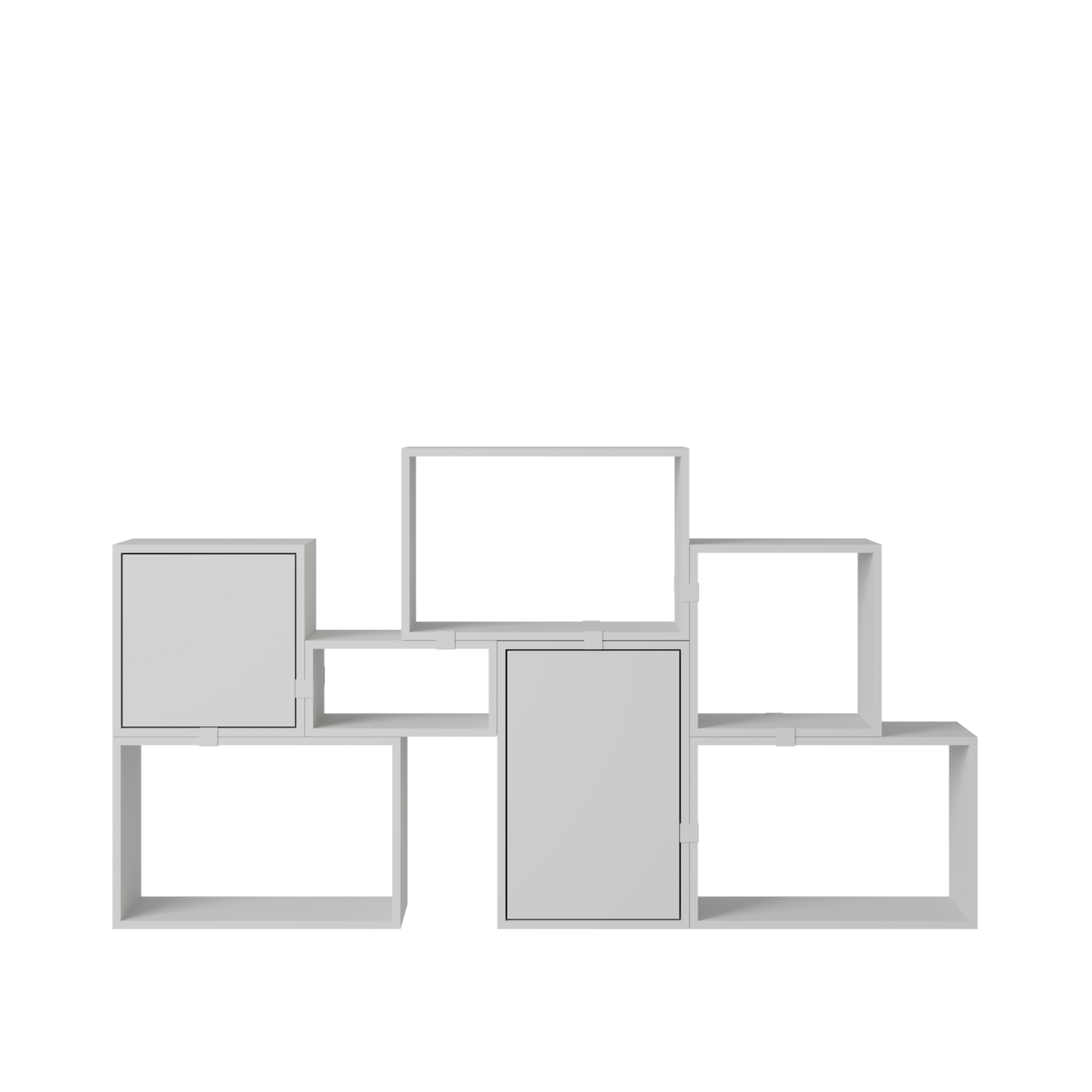 Stacked Storage System / Bookcase - Configuration 6