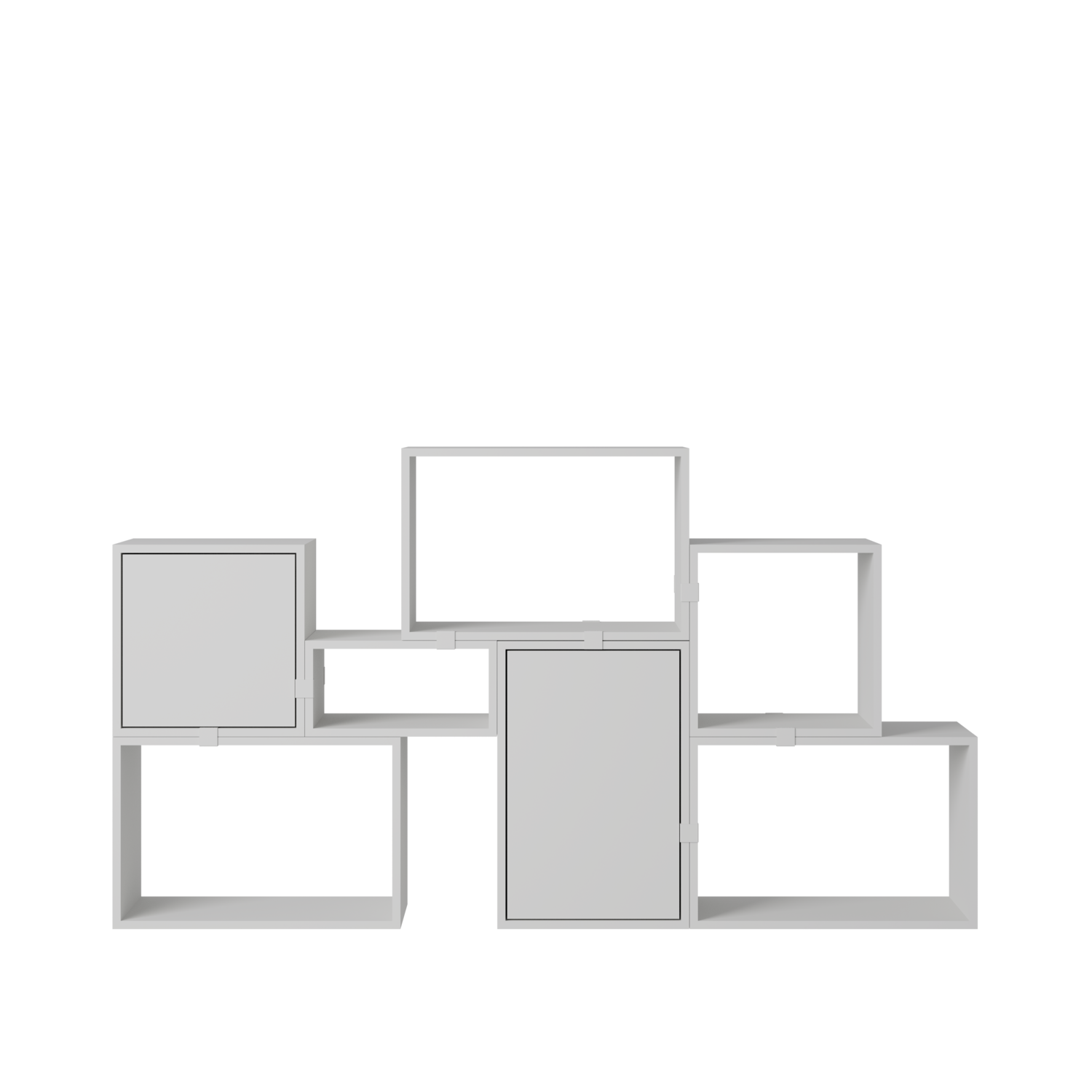 Stacked Storage System / Bookcase - Configuration 6
