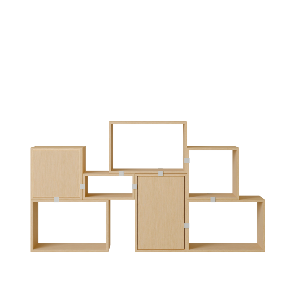 Stacked Storage System / Bookcase - Configuration 6