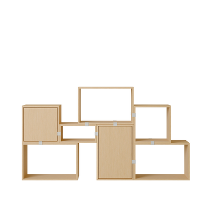 Stacked Storage System / Bookcase - Configuration 6